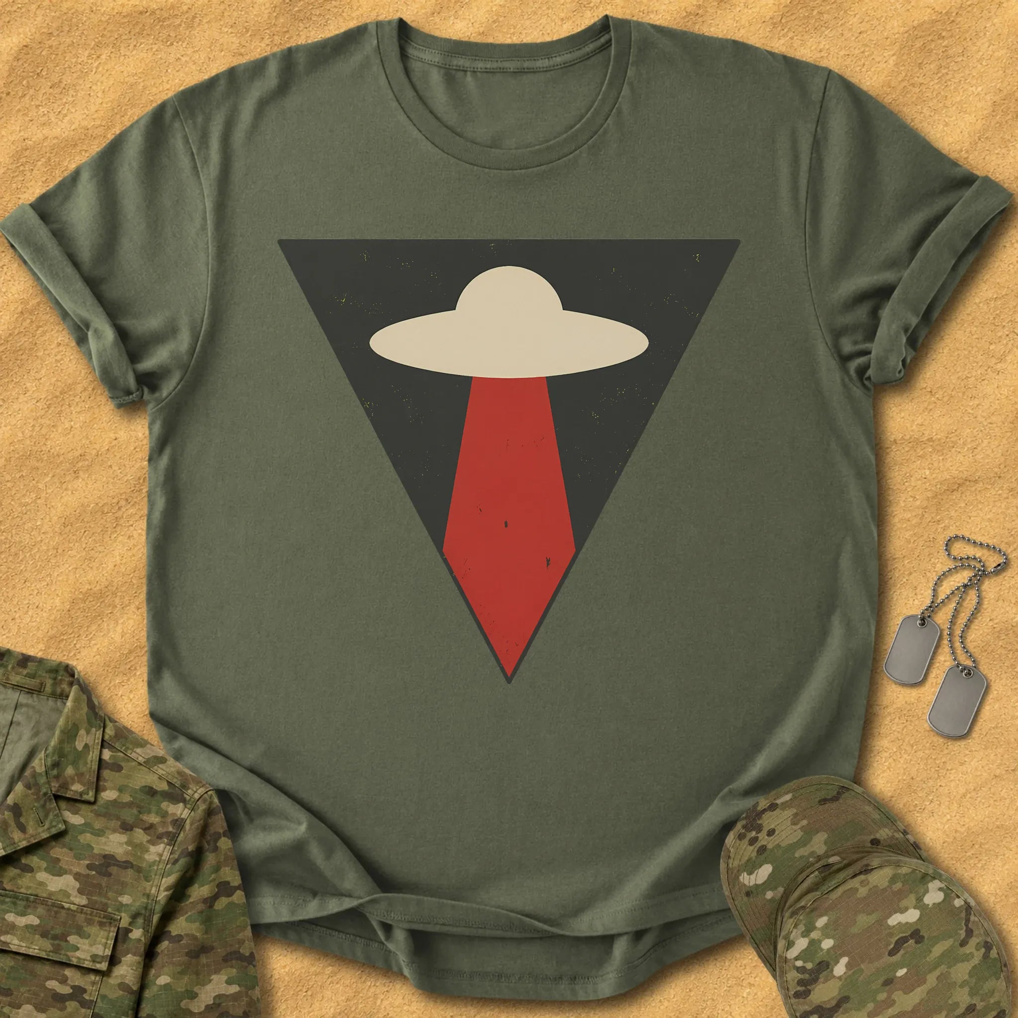 T-Shirt Triangle Inverted T-Shirt