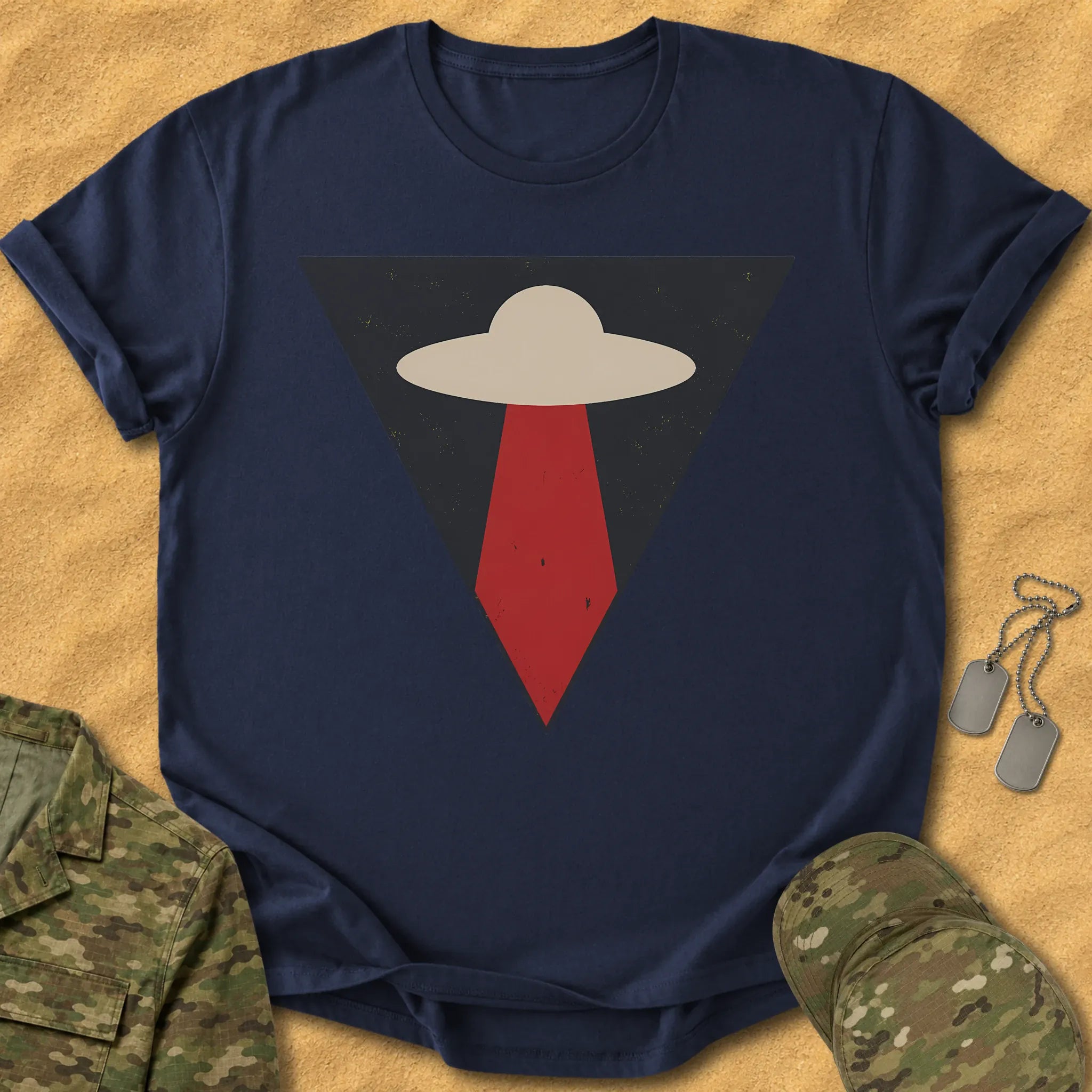 T-Shirt Triangle Inverted T-Shirt