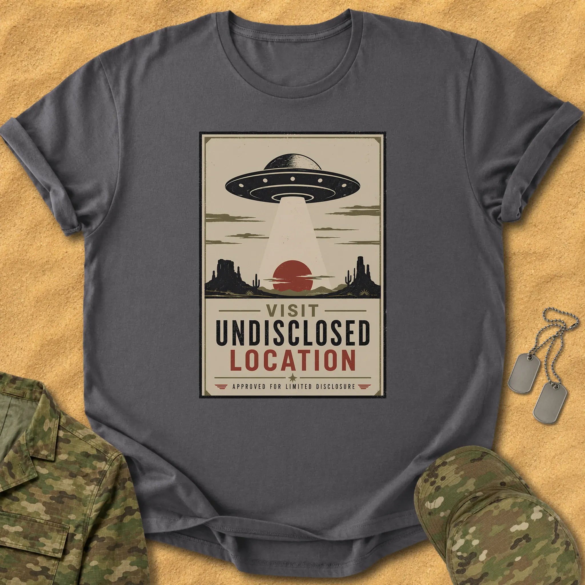 T-Shirt Visit Undisclosed Location T-Shirt