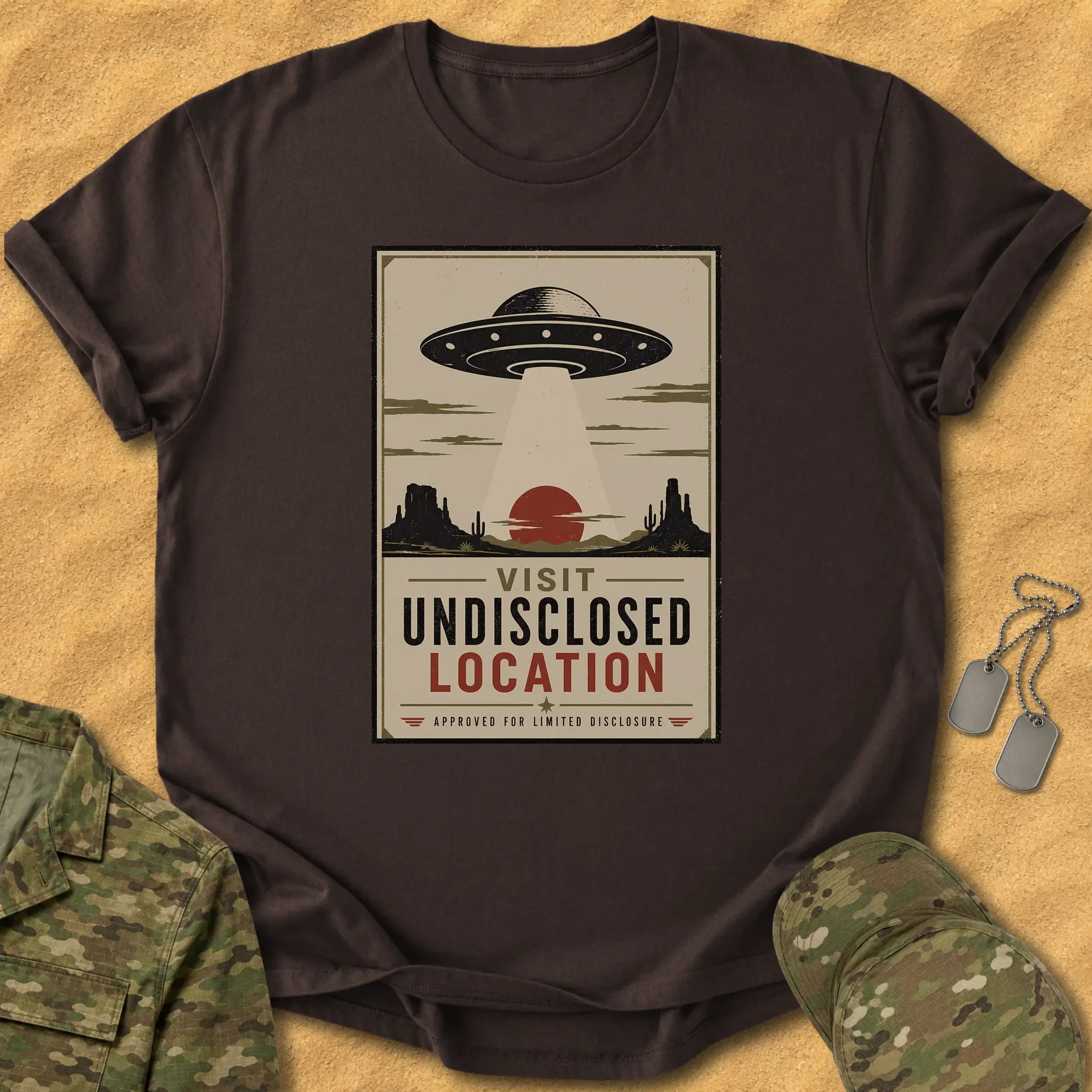 T-Shirt Visit Undisclosed Location T-Shirt