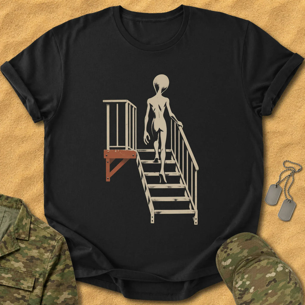 T-Shirt Visitors Use Stairs T-Shirt