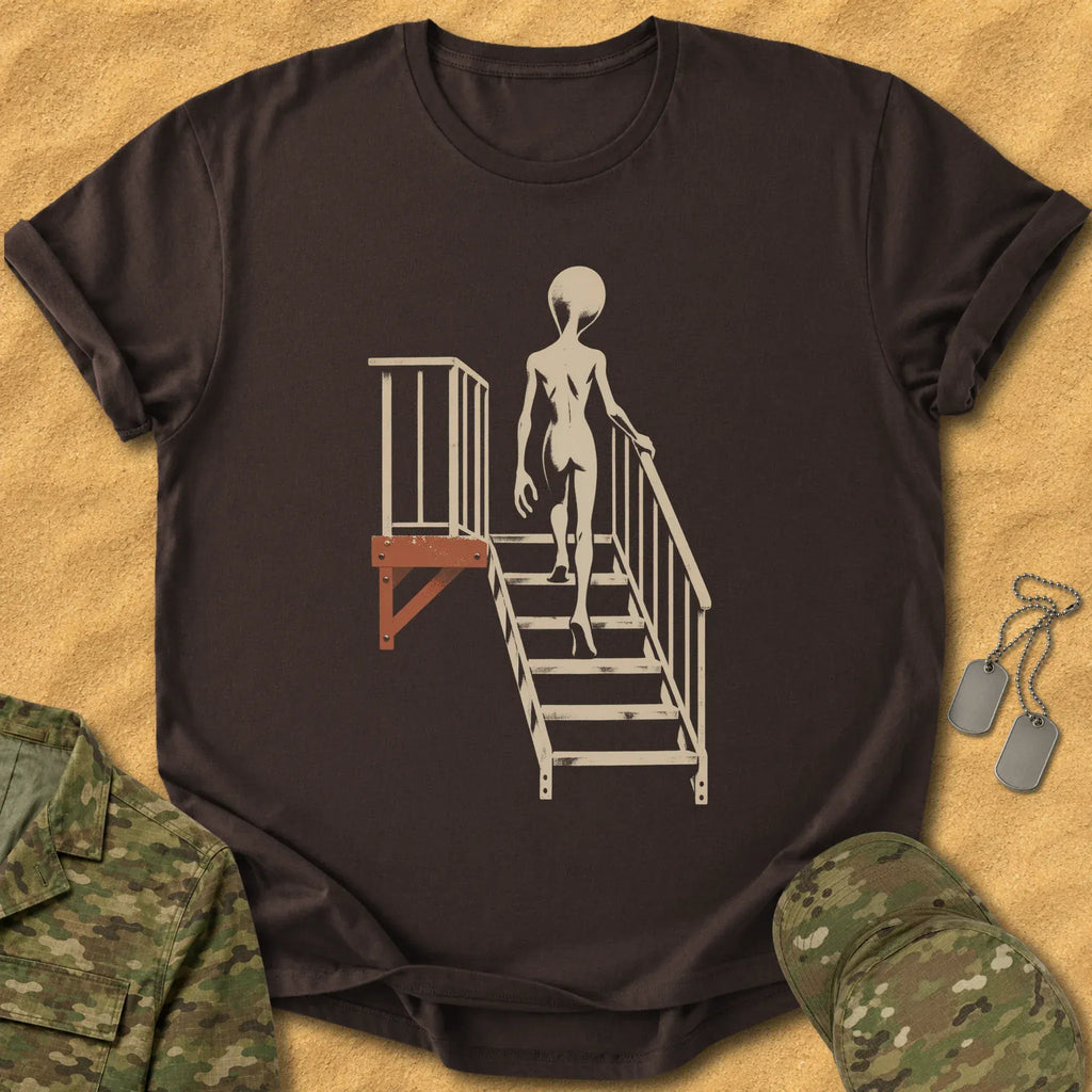 T-Shirt Visitors Use Stairs T-Shirt