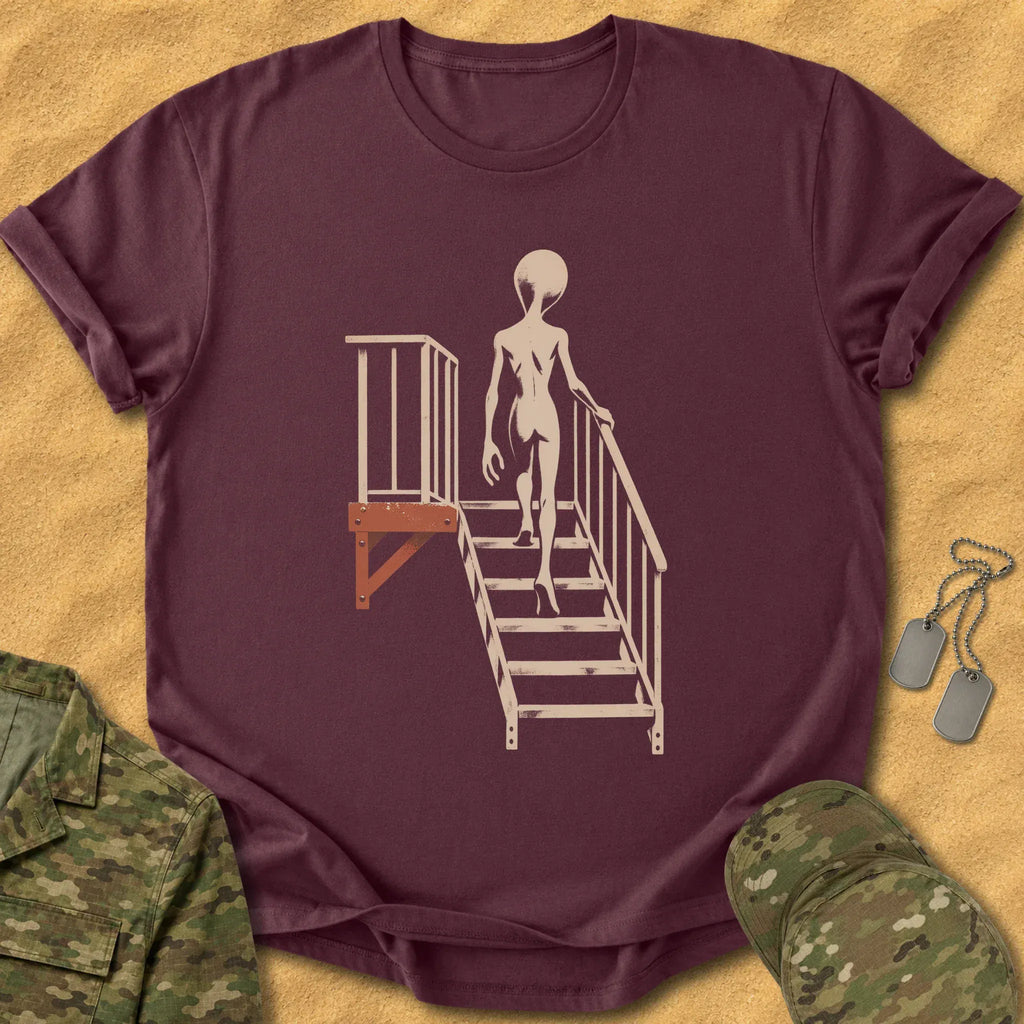T-Shirt Visitors Use Stairs T-Shirt