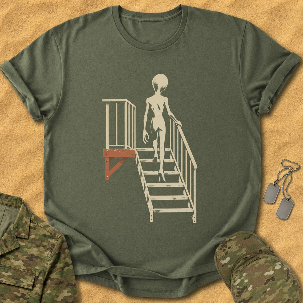 T-Shirt Visitors Use Stairs T-Shirt