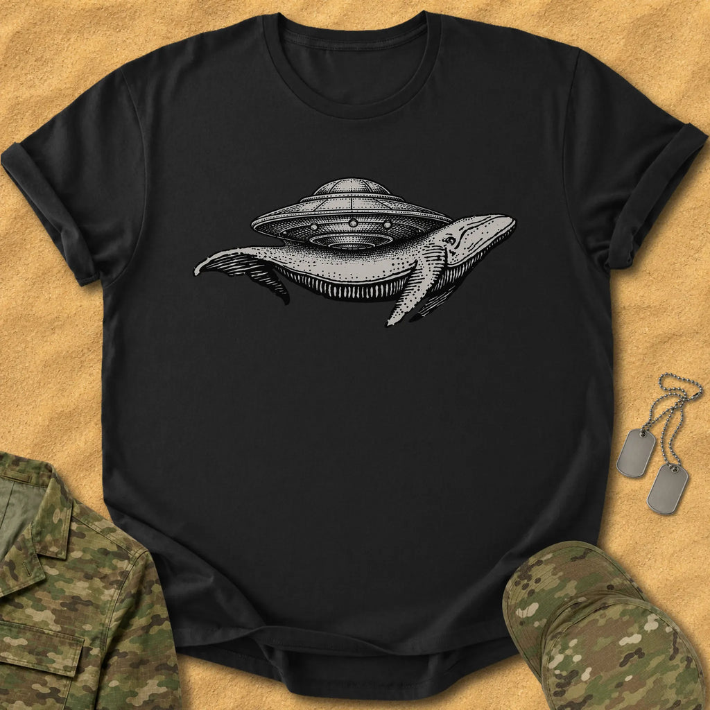T-Shirt Whale UFO T-Shirt