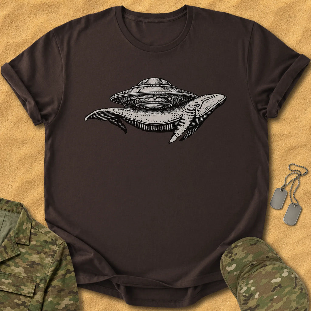 T-Shirt Whale UFO T-Shirt