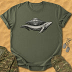 T-Shirt Whale UFO T-Shirt