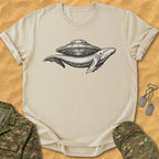 T-Shirt Whale UFO T-Shirt