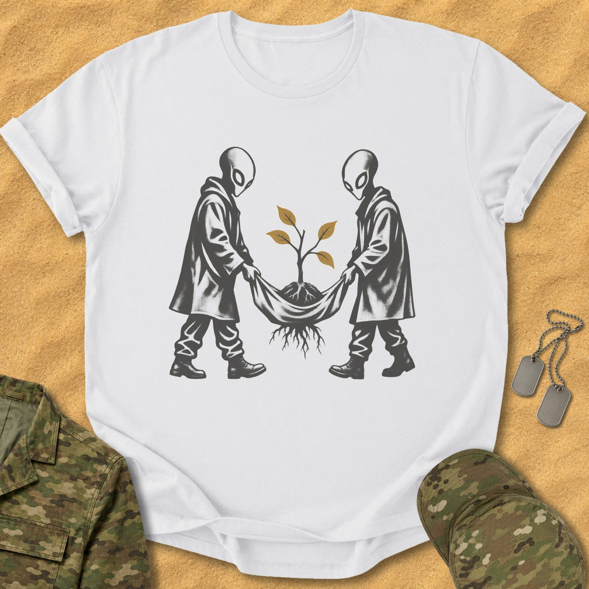 T-Shirt Brought Something Living T-Shirt