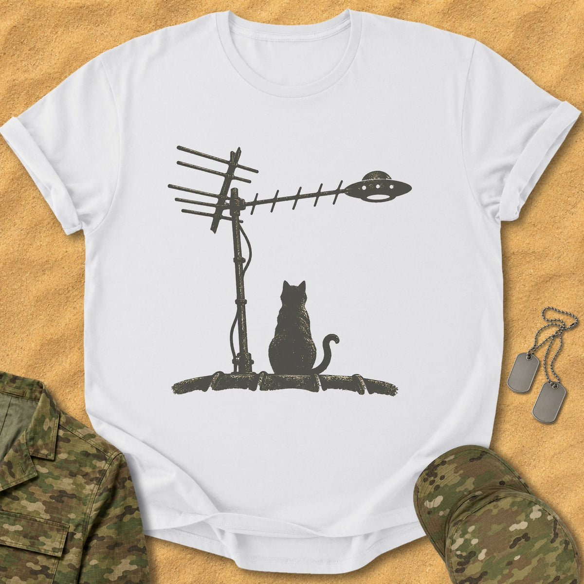 T-Shirt Feline Frequency T-Shirt